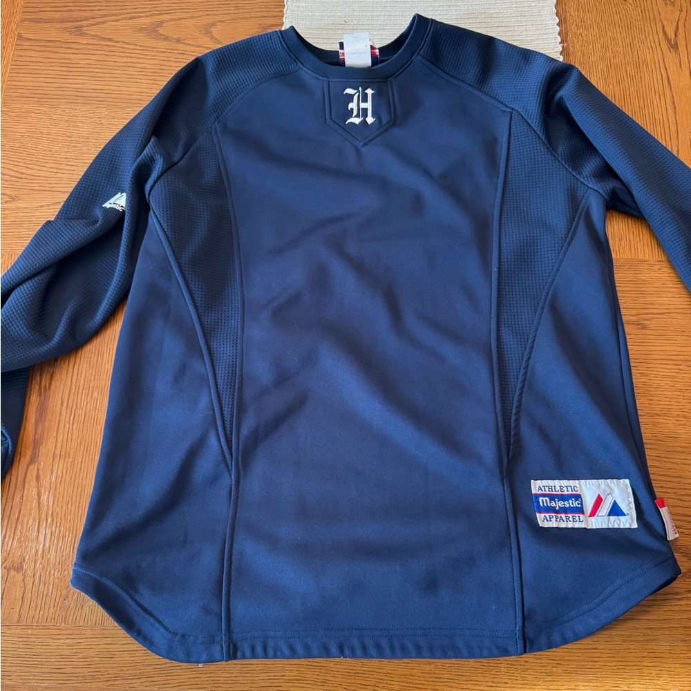 Majestic Therma Base Governor Livingston Highlanders New Jersey Baseball